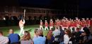 U.S. Marine Band in Washington D.C. with whom Frank DelPiano played for 24 years.
